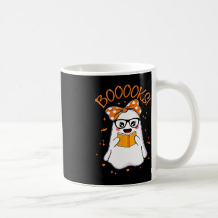 Caneca De Café Biblioteca de Livros sobre Mulheres de Halloween