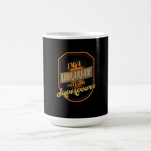 Caneca De Café Bibliotecário (Centro)