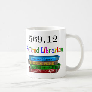 Caneca De Café Bibliotecário aposentado 569,0 (sistema decimal d