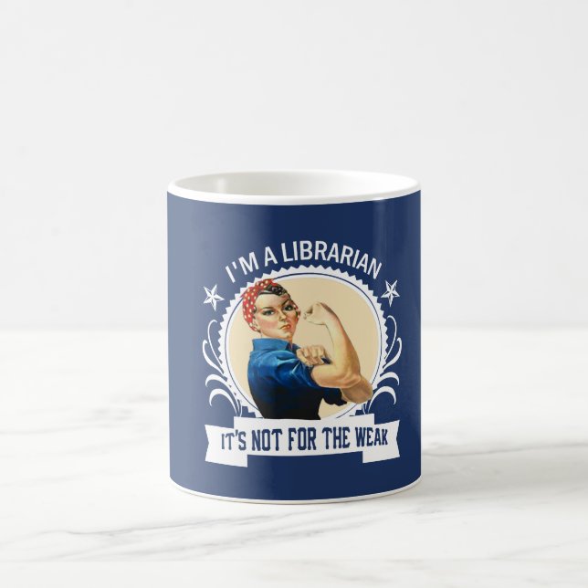 Caneca De Café Bibliotecário - não para o fraco (Centro)