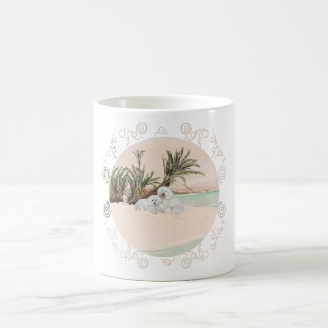 Caneca De Café Bichon Frise Praia Palmares (Centro)