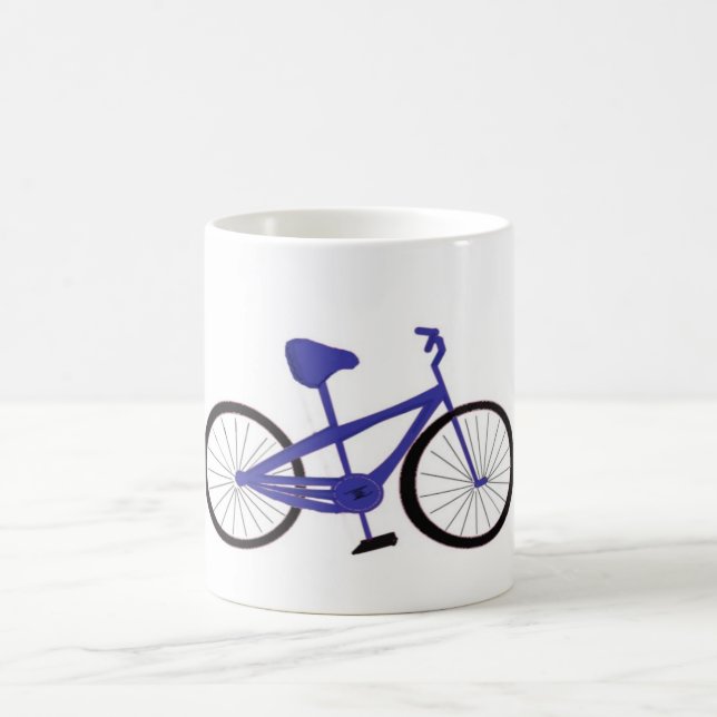 Caneca De Café Bicicleta Azul (Centro)