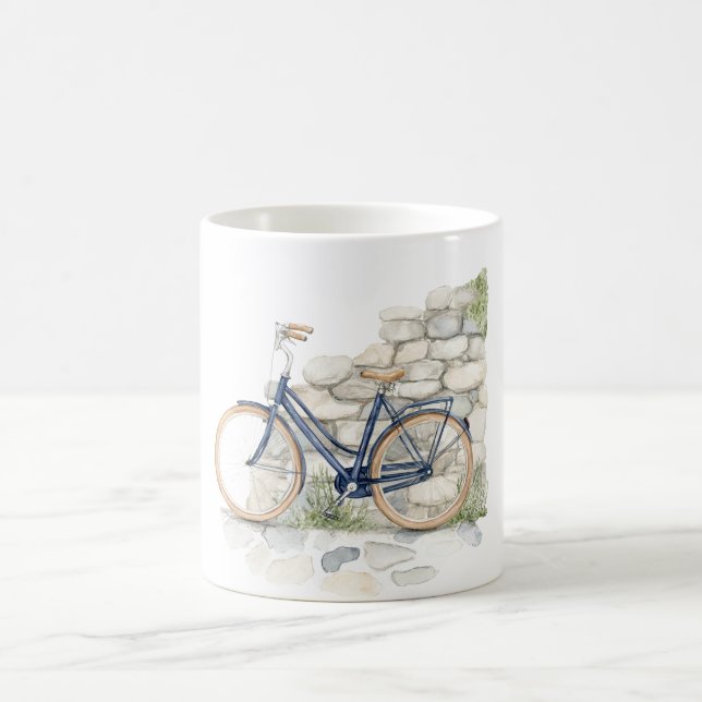 Caneca De Café Bicicleta Azul Bike (Centro)