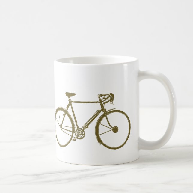 Caneca De Café bicicleta, bicicleta, ciclismo (Direita)