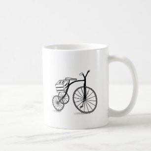 Caneca De Café Bicicleta com 3 rodas