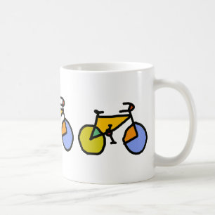 Caneca De Café bicicleta da cor