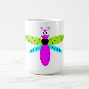 Caneca De Café Bicicleta de Animação Única com Caracteres Anthro