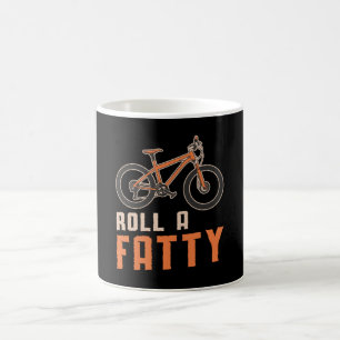 Caneca De Café Bicicleta De Gordura Rola Bicicleta De Montanha Go