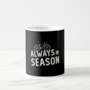 Caneca De Café Bicicleta De Gordura Sempre Na Época Biker Lover M