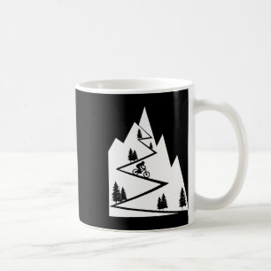 Caneca De Café Bicicleta de Montanha - Mtb Ciclismo Downhill Cicl