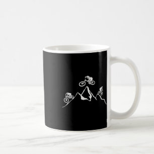 Caneca De Café Bicicleta de Montanha Mtb Mountainbike Downhill Tr