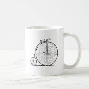 Caneca De Café Bicicleta de Roda Alta Penny Farthing