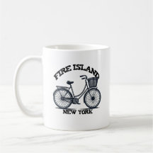 Bicicleta FIRE ISLAND NEW YORK com basket Bike