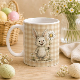 Caneca De Café Bicolor Taza Happy Easter para café