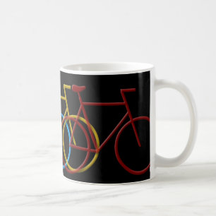 Caneca De Café Bicyclesin3ColorsBig