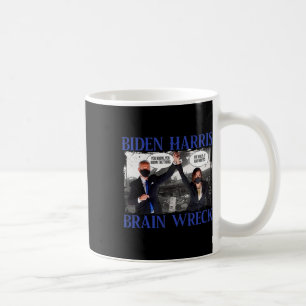 Caneca De Café Biden Harris Cérebro Arruína O V.írus