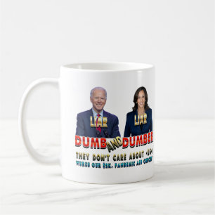 Caneca De Café Biden Harris Dumb & Dumber