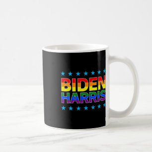 Caneca De Café Biden Harris Orgulho gay Rainbow 2020 Gift