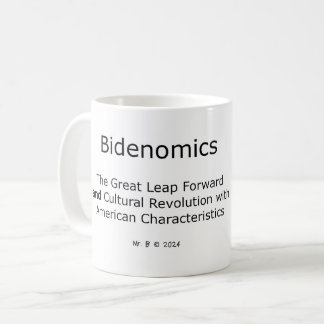 Caneca De Café Bidenômica por B