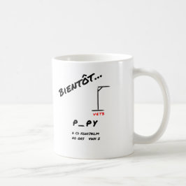 Caneca De Café Bientôt papy