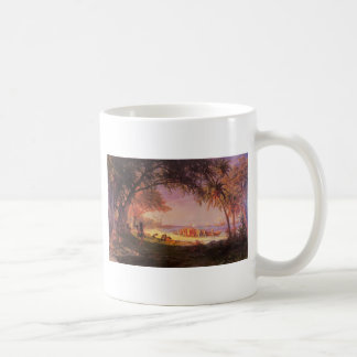 Caneca De Café Bierstadt Albert, O Desembarque de Columbus