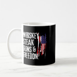 Caneca De Café Bife Com Whisky Armas E Liberdade Whisky Legal Lib