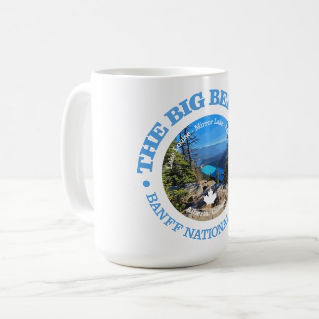 Caneca De Café Big Beehive Hike (rd) (Frente Esquerda)
