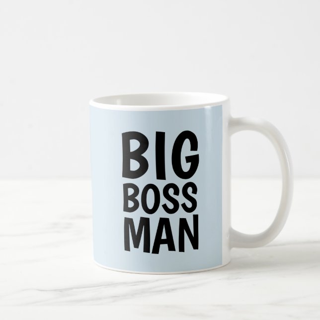 Caneca De Café BIG BOSS MAN Café Mugs (Direita)