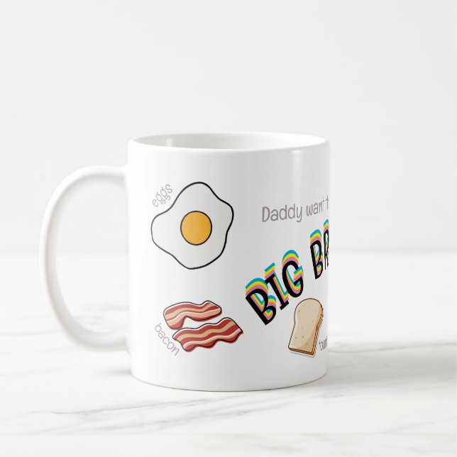 Caneca De Café Big Brefast Mug (Esquerda)