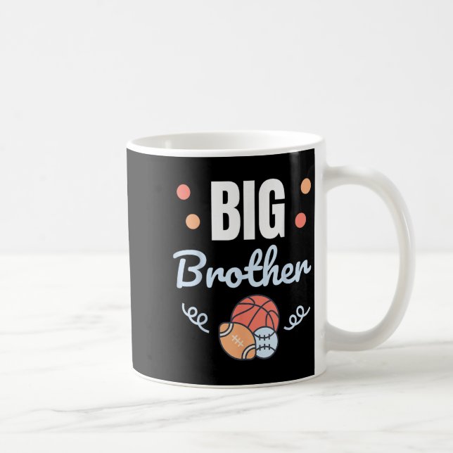 Caneca De Café Big Brother _ Diversão de Anúncio de Gravidez &amp (Direita)