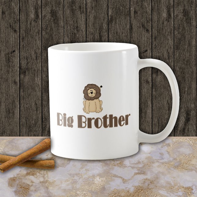 Caneca De Café Big Brother Lion (Criador carregado)