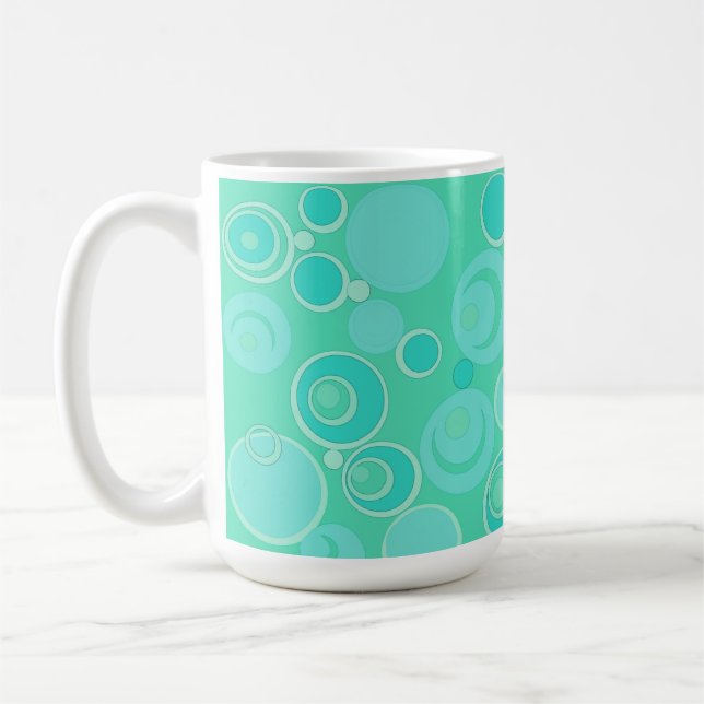 Caneca De Café Big Bublegum Bubbles em todo lugar Teto Obrigado (Esquerda)
