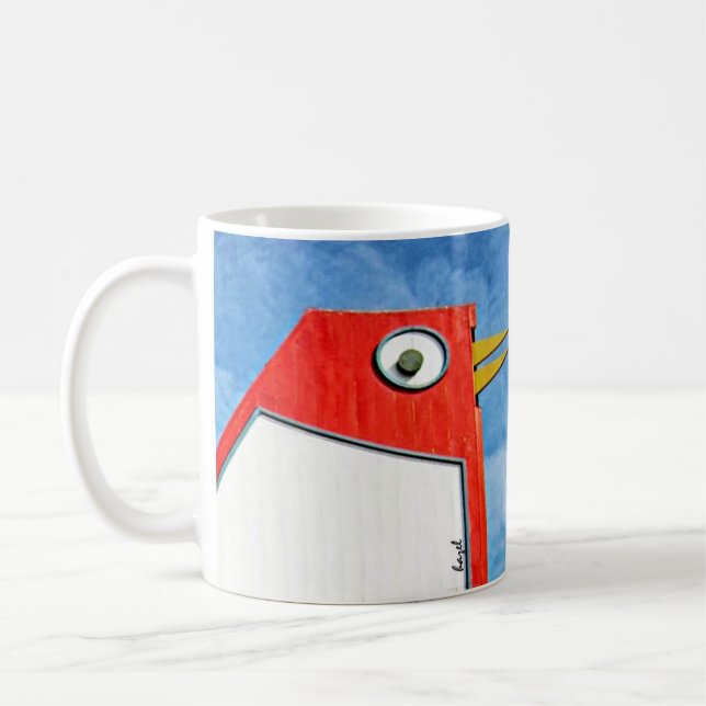 Caneca De Café Big Chicken Marietta, Georgia, Atlanta Mug (Esquerda)