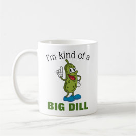 Caneca De Café Big Dill Pickle Pun