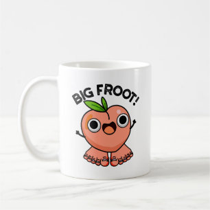 Caneca De Café Big Froot Engraçado Pun Grande Pé