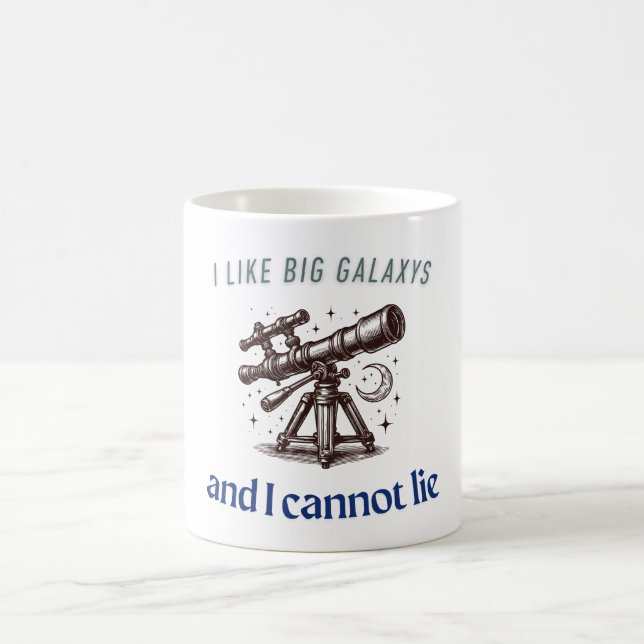 Caneca De Café Big Galaxys Funny Space (Centro)
