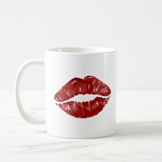 Caneca De Café Big Kiss (Esquerda)