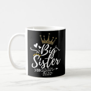 Caneca De Café Big Sister 2022 Novamente Impressão Leopard Logo p
