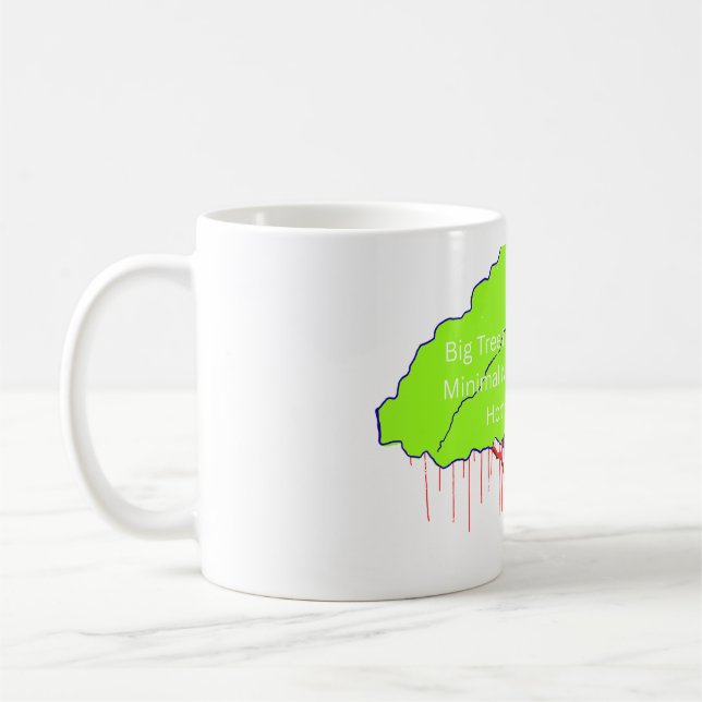 Caneca De Café Big Tree Wall Art | Large Nature  (Esquerda)