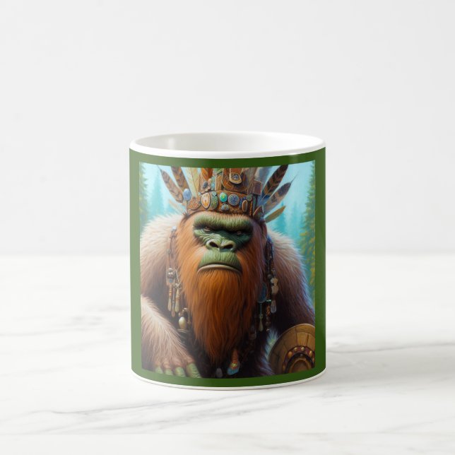 Caneca De Café Bigfoot Eco Warrior (Centro)
