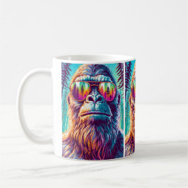 Caneca De Café Bigfoot Legal de Óculos de Sol Hip