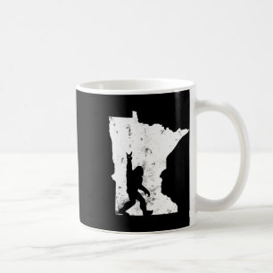 Caneca De Café Bigfoot Minnesota State Map Sasquatch Men Women Gi