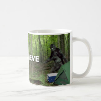 Caneca De Café Bigfoot que eu acredito