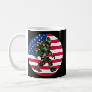 Caneca De Café Bigfoot Sasquatch Camo