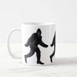 Caneca De Café Bigfoot Sasquatch Yetti