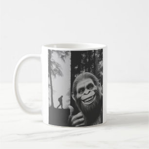 Caneca De Café Bigfoot Selfie