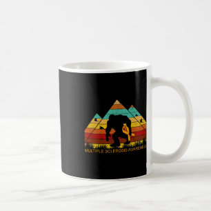 Caneca De Café Bigfoot Traz Diversão de Fita de Esclerose Múltipl