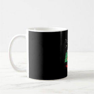 Caneca De Café Bigfoot Yeti Sasquatch Natal Acredite no Natal