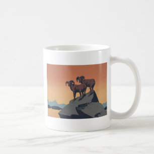 Caneca De Café Bighorn Sheep American West Willife