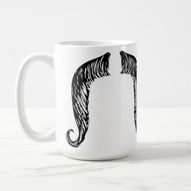 Caneca De Café Bigode (Esquerda)